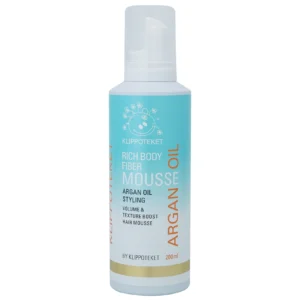 KLIPPOTEKET Argan Oil Fiber Mousse 200ml